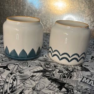 2 ceramic plant pots 🪴 NWOT